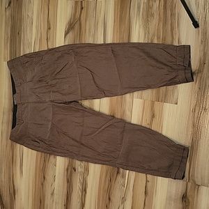 Vince Brown Silky Dress Pants
